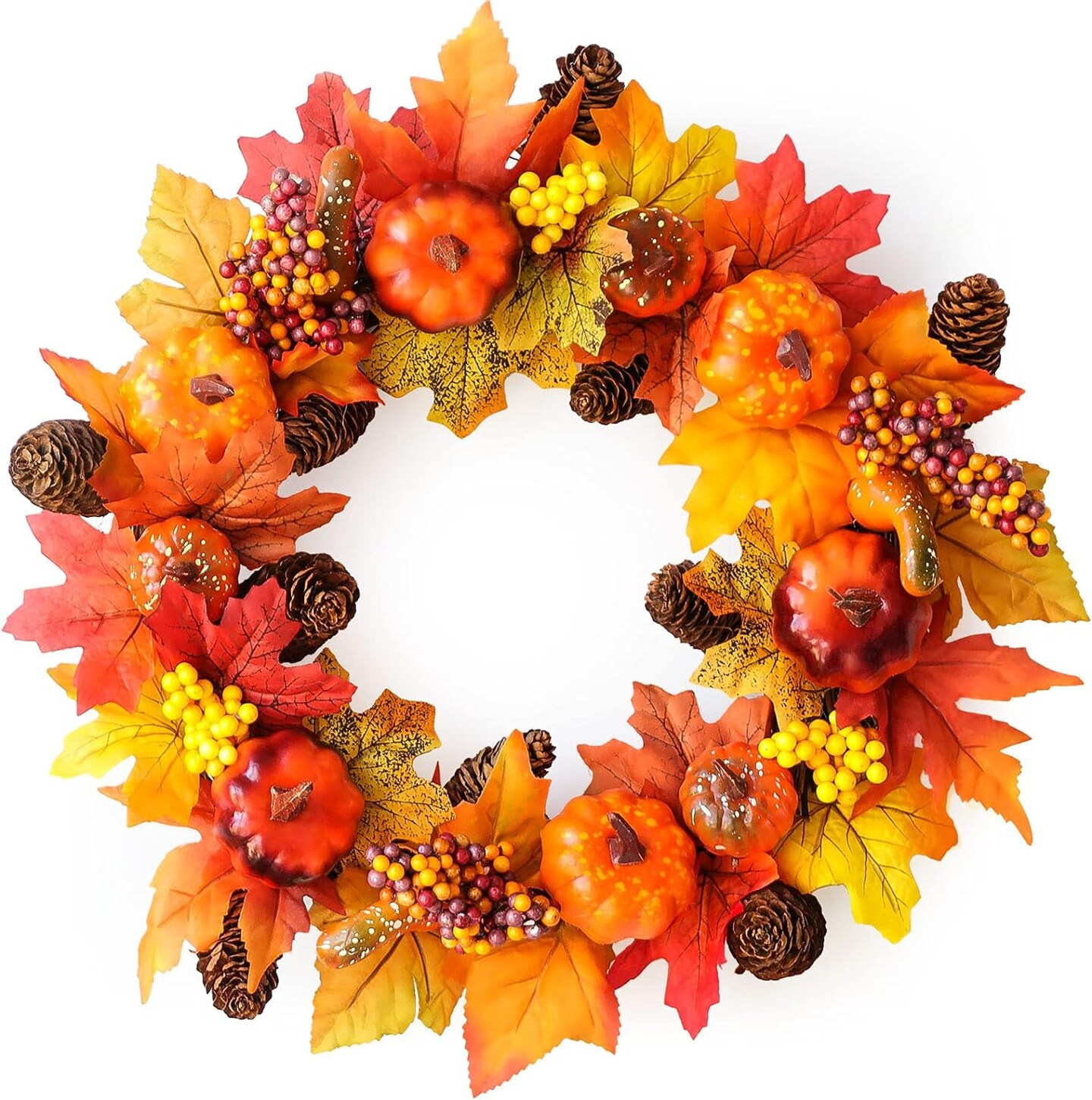 Summer Flower Door Wreath