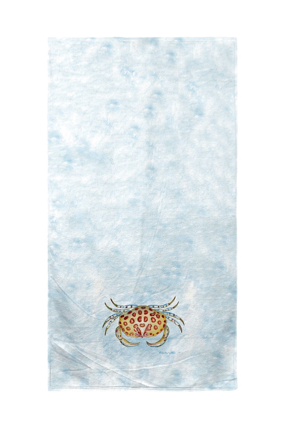 Betsy Drake Calico Crab Beach Towel