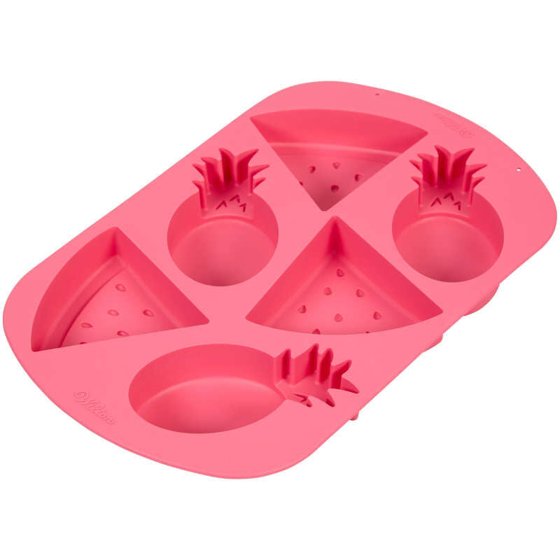 Silicone Soap Mold - Pineapple &#x26; Watermelon