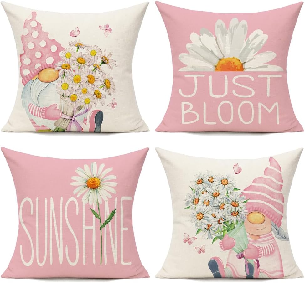 Spring/Summer Outdoor Pillow Covers Set