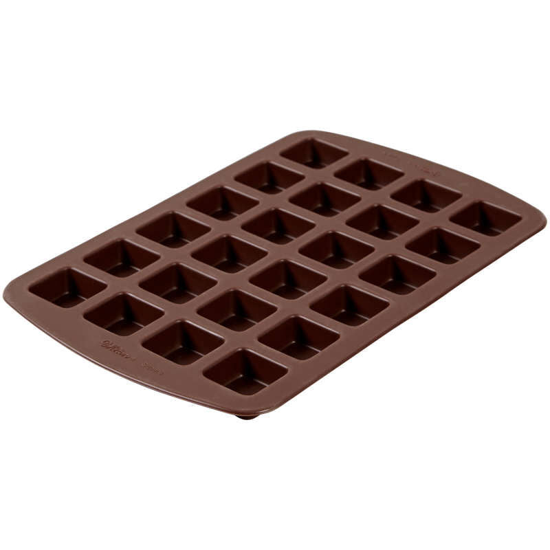 Silicone Soap Mold - Mini Squares 24-Cavity Mold