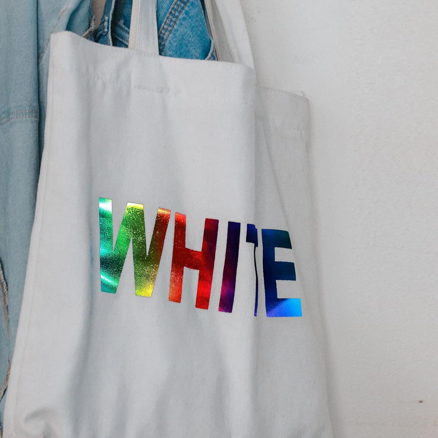 PrintFOIL Metallic Foil Heat Transfer Rainbow Iron On 12" X 25ft for HTV Vinyl for DIY Tshirt,Bags,Garments