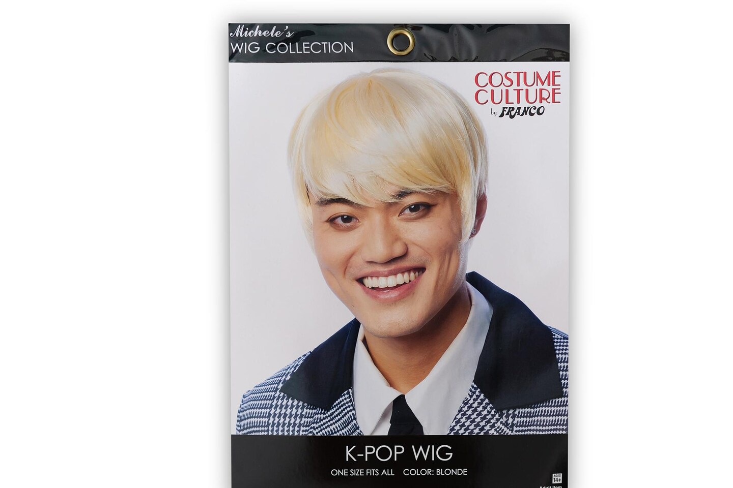 K-Pop Adult Costume Wig | Cosplay, Costume, &#x26; Leisure Wig | Blonde Hair Color