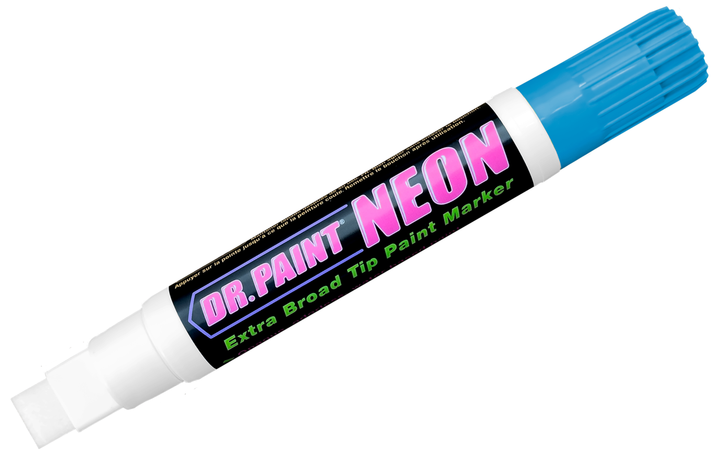 U-Mark DR. PAINT® NEON Extra Broad Tip Paint Marker - Blue