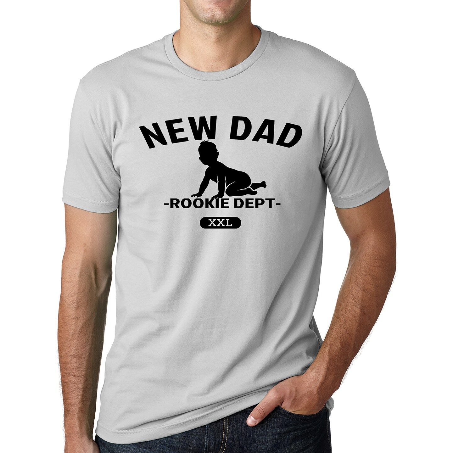 New Dad Rookie Department Funny fathers day shirt Gifts for dads  shirts Gifts for men Gifts for guys gift for daddy Funny daddy shirts product 4