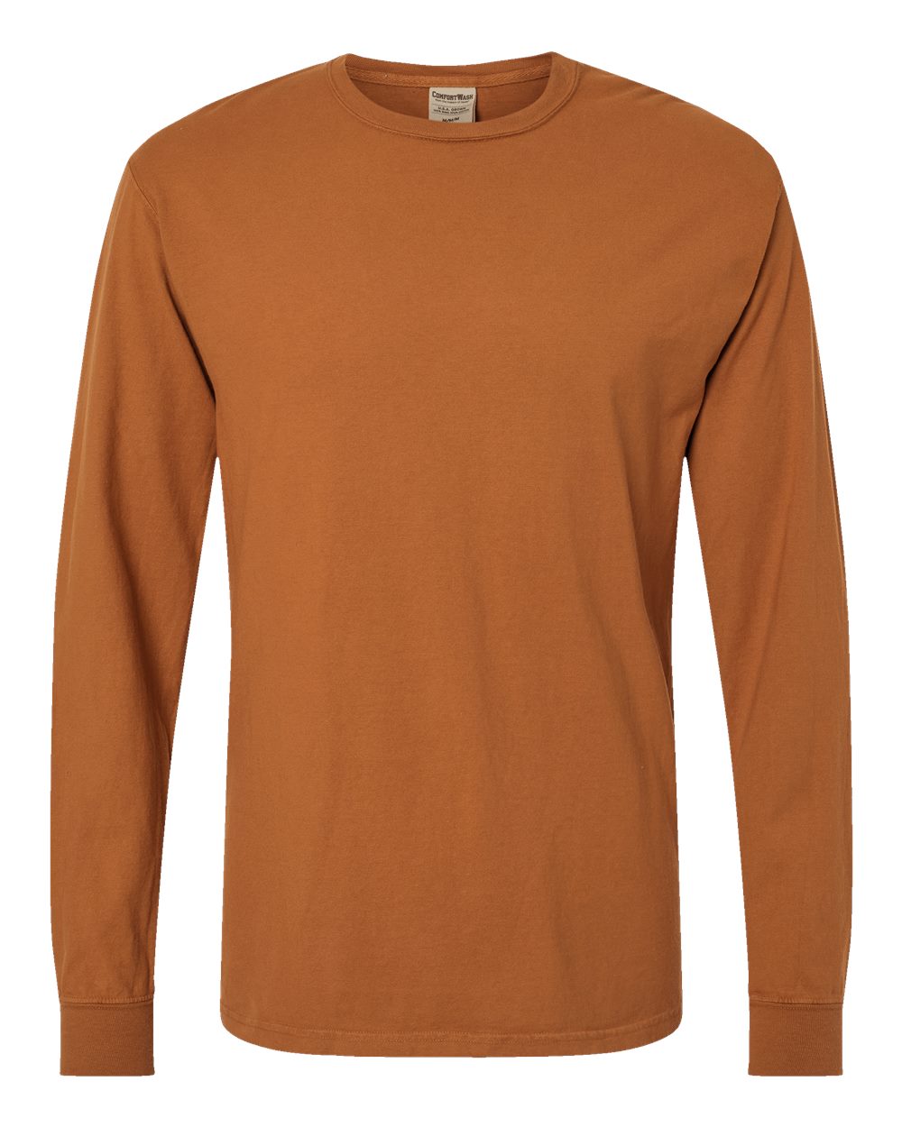 Hanes&#xAE; Garment-Dyed Long Sleeve Crew-Neck T-Shirt