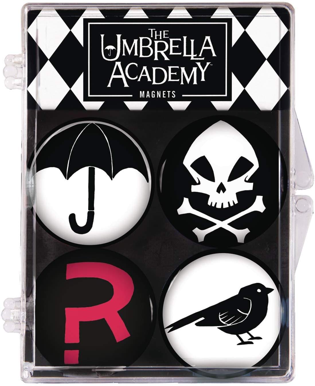 Umbrella Academy Logos 4 Piece Magnet Set