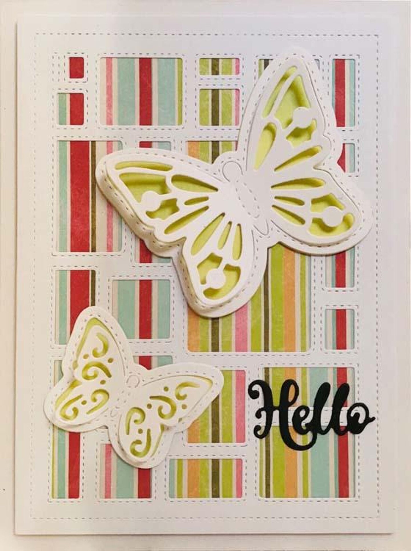 Creative Expressions Background Collection Stitched Boxes Craft Die