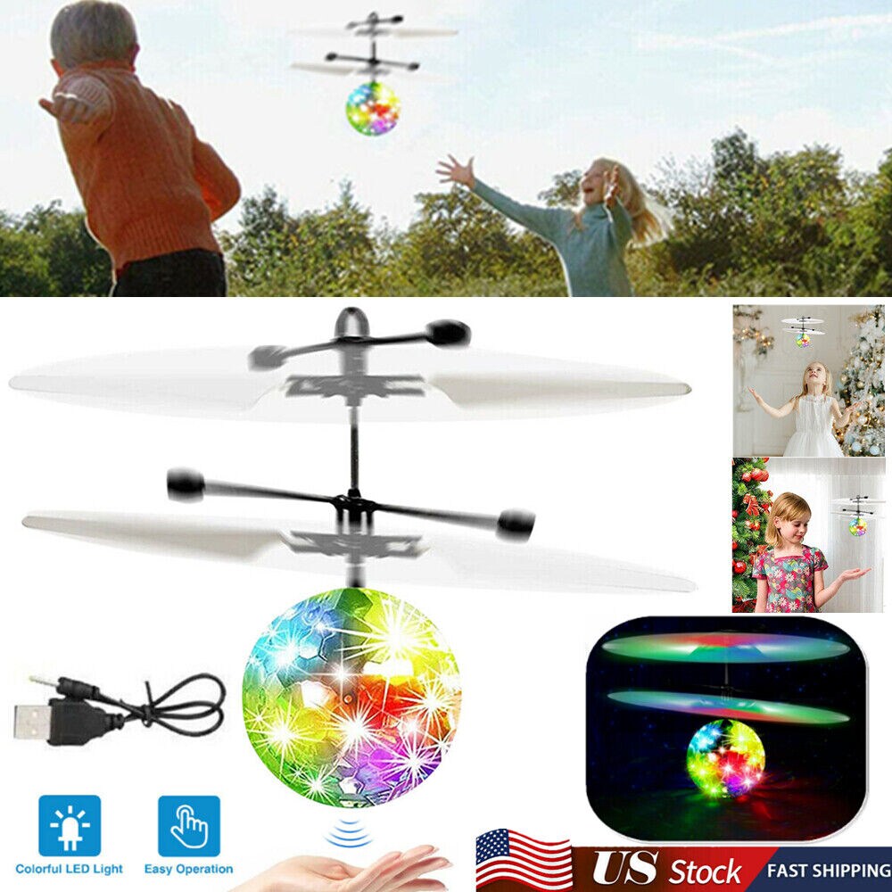 Kitcheniva Flying Ball LED Toys