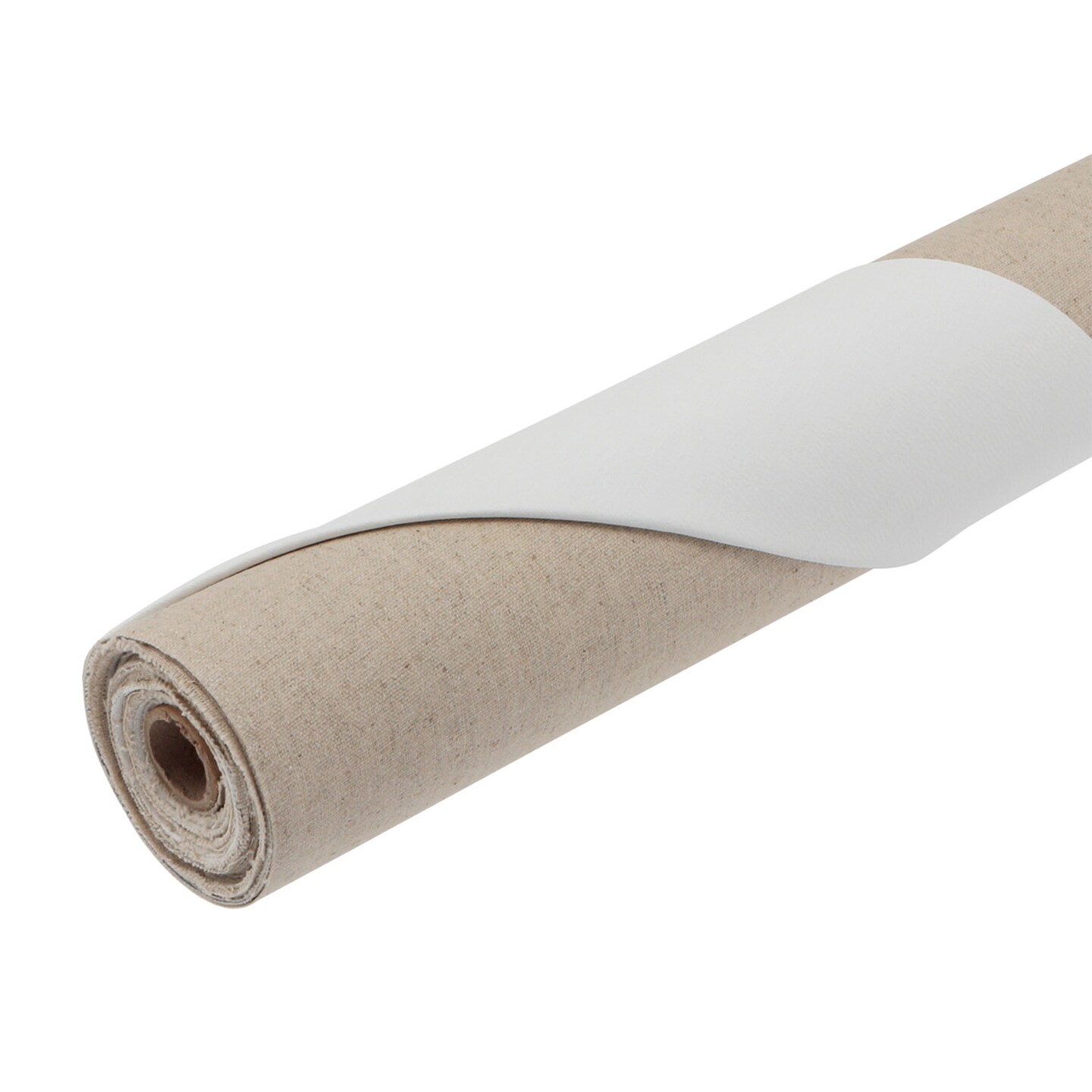 Centurion 11 oz. Acrylic Primed 100% Linen Canvas Roll, Double Primed Medium Weight with Even Surface Texture - Archival Ready to Stretch Linen Canvas Material for All Wet Media