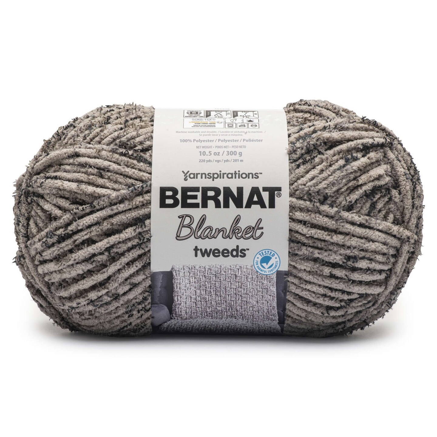 Bernat Blanket Tweeds Yarn-Dove Tweed