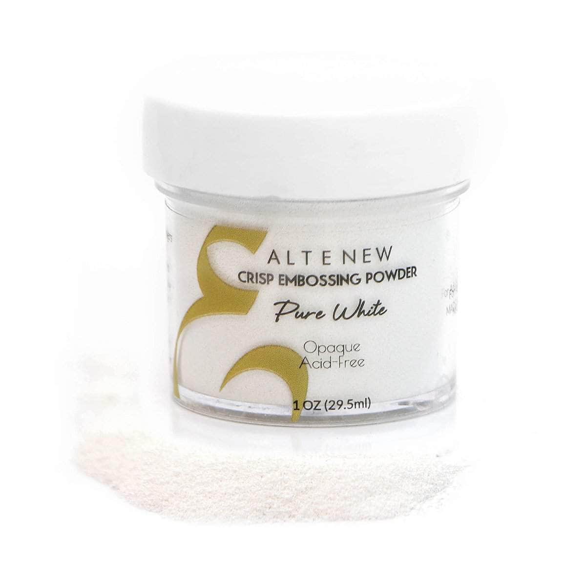 Pure White Crisp Embossing Powder