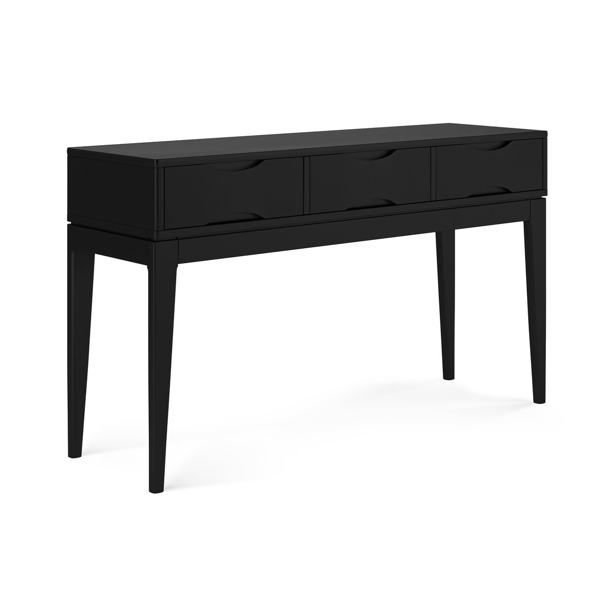 Simpli Home Harper Solid Hardwood 54&#x22;Mid Century Modern Console Sofa Table