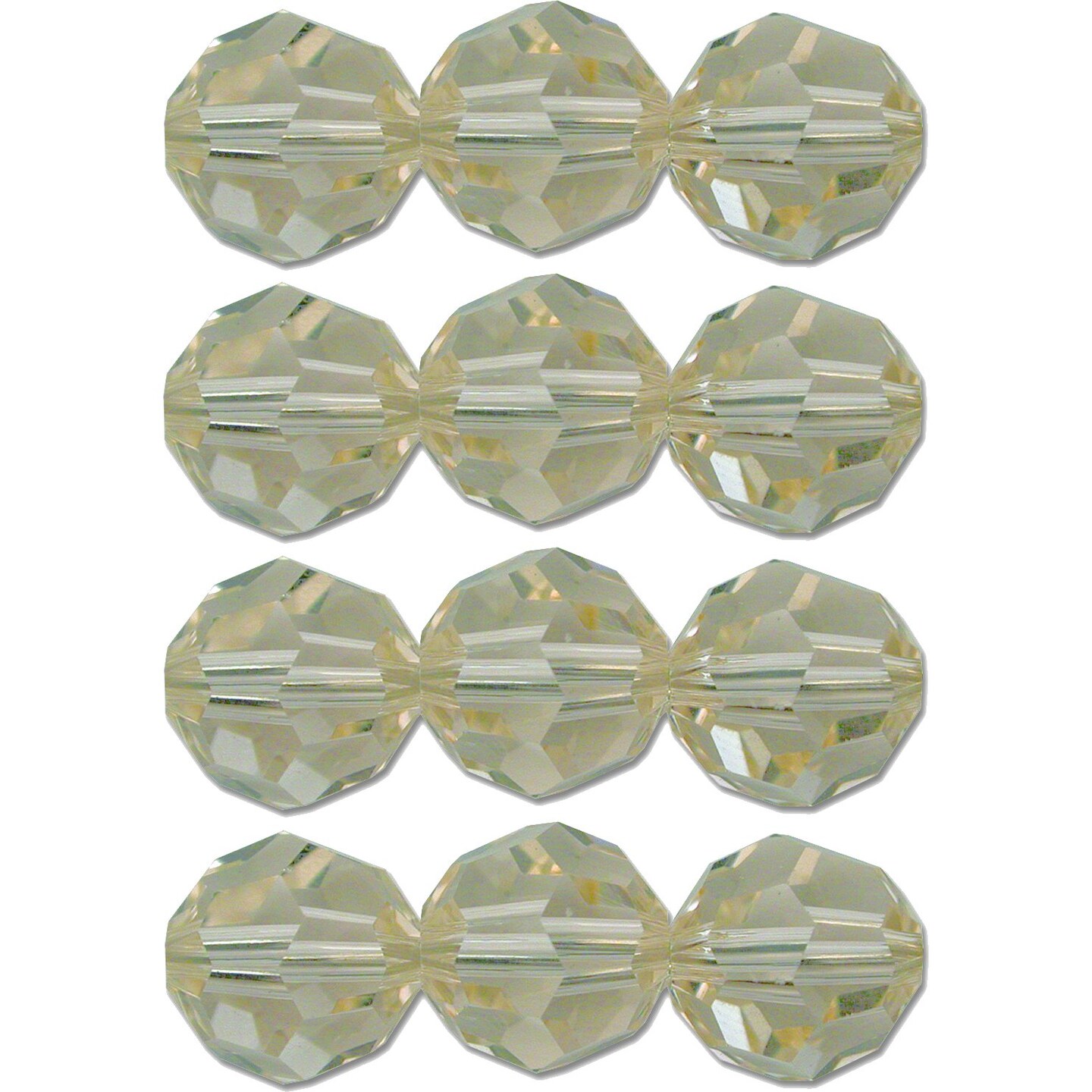 12 Silk Round Swarovski Crystal Beads 5000 4mm New