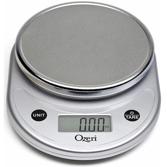 Ozeri Pronto Digital Kitchen Scale Multifunction 11Lbs 5100G Lcd Display Black