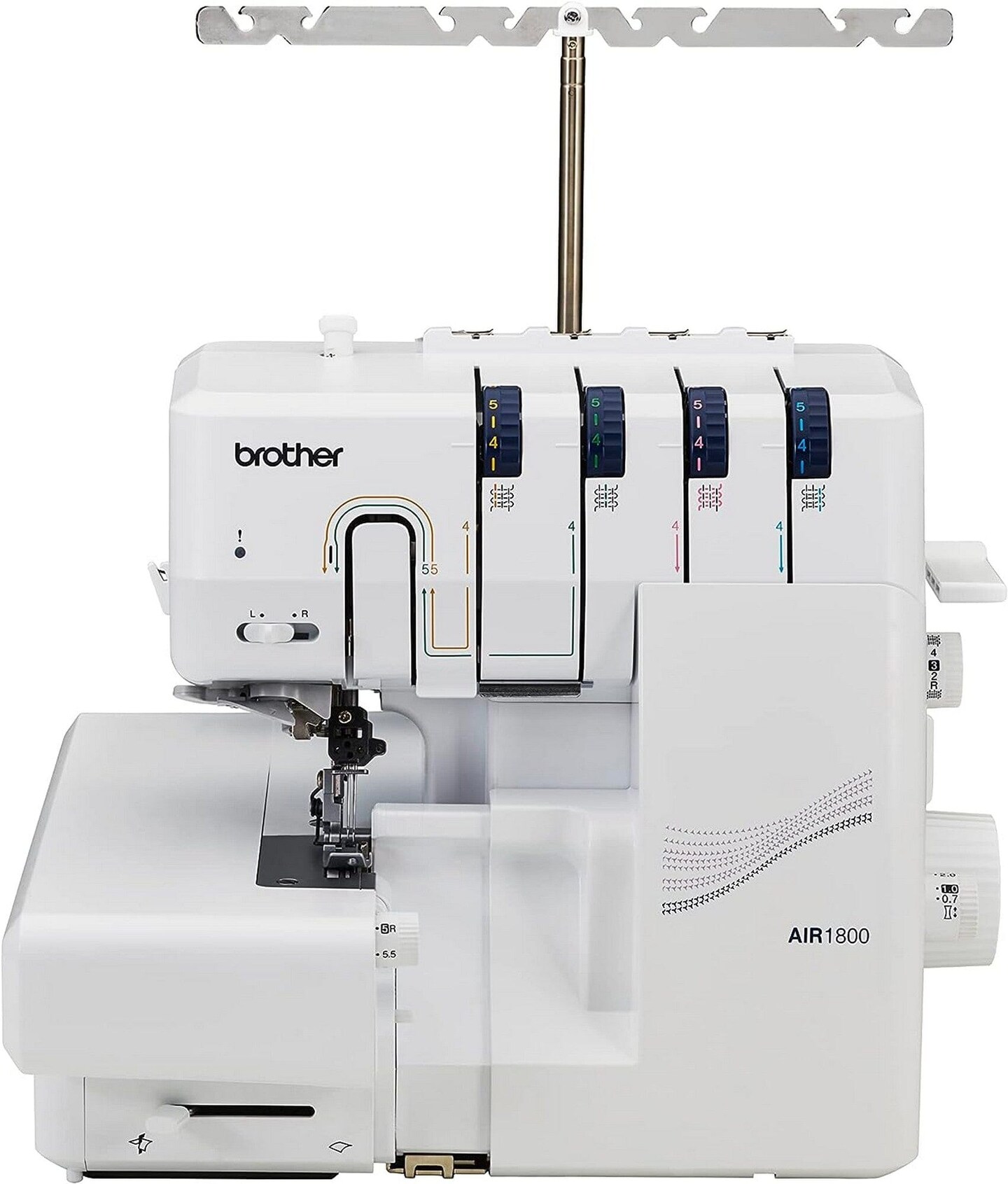 Brother Air1800 Air Serger with Jet-Air Threading with Accessories