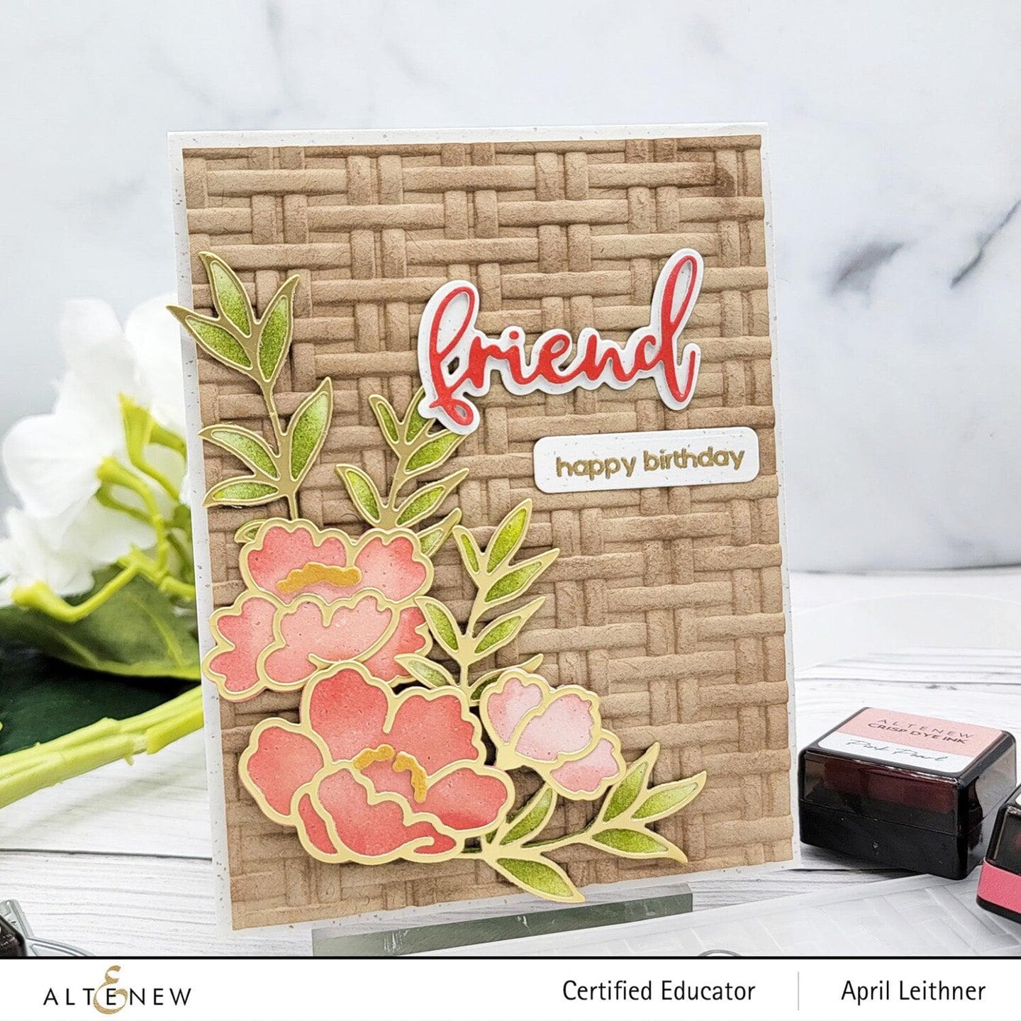 Wicker Texture 3D Embossing Folder