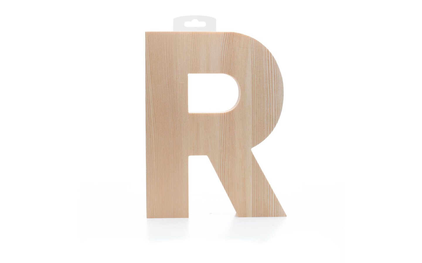 Hampton Art Wood Letter Chunky 8" R, Wooden Letters, Wood Letters, Wooden Letters Wall Decor, Large Letters 8 Inch, Small For Crafts