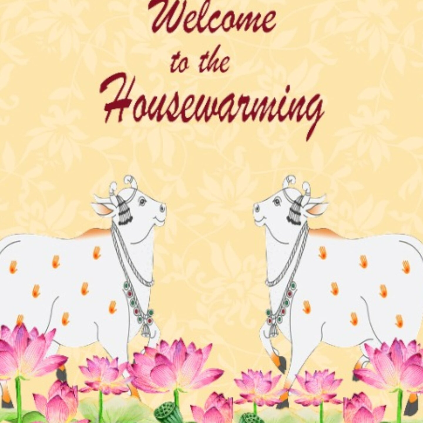 Housewarming Backdrop Indian Traditional Cloth 5x8 Feet Backdrop Pooja Wall Decor Indian Wall Art Photo Decor Banner Indian Indian Housewarming Favor Decorative Cloth