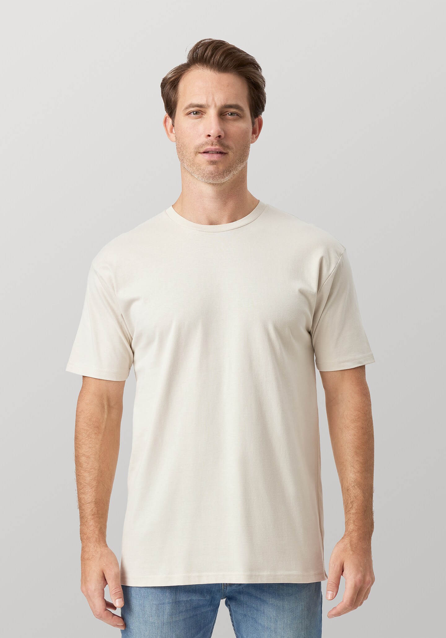 Buy in Bulk - MEN'S PREMIUM SHORT SLEEVE TEE | COTTON HARITAGE® | Michaels