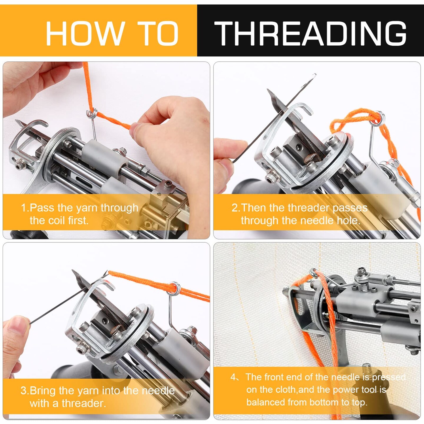 Tufting Cloth with Marked Lines Large Size Tufting Cloth DIY Handmade Rug Fabric Needlework Rug Making Supplies Rug Backing Fabric for Tufting Gun Rug Punch Needle 57.6 x 39.6''