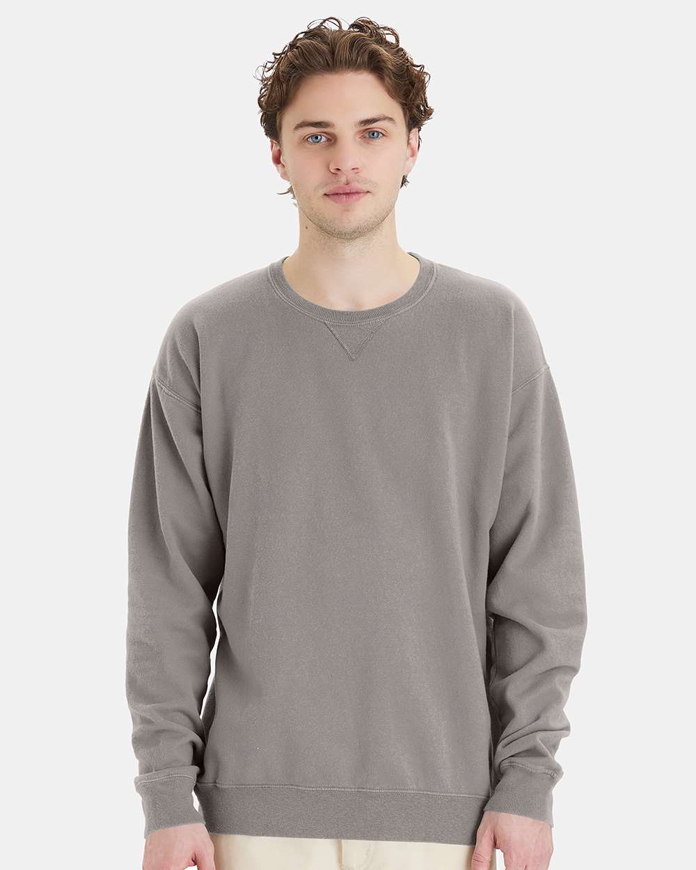 Champion Garment Dyed Crewneck Sweatshirt