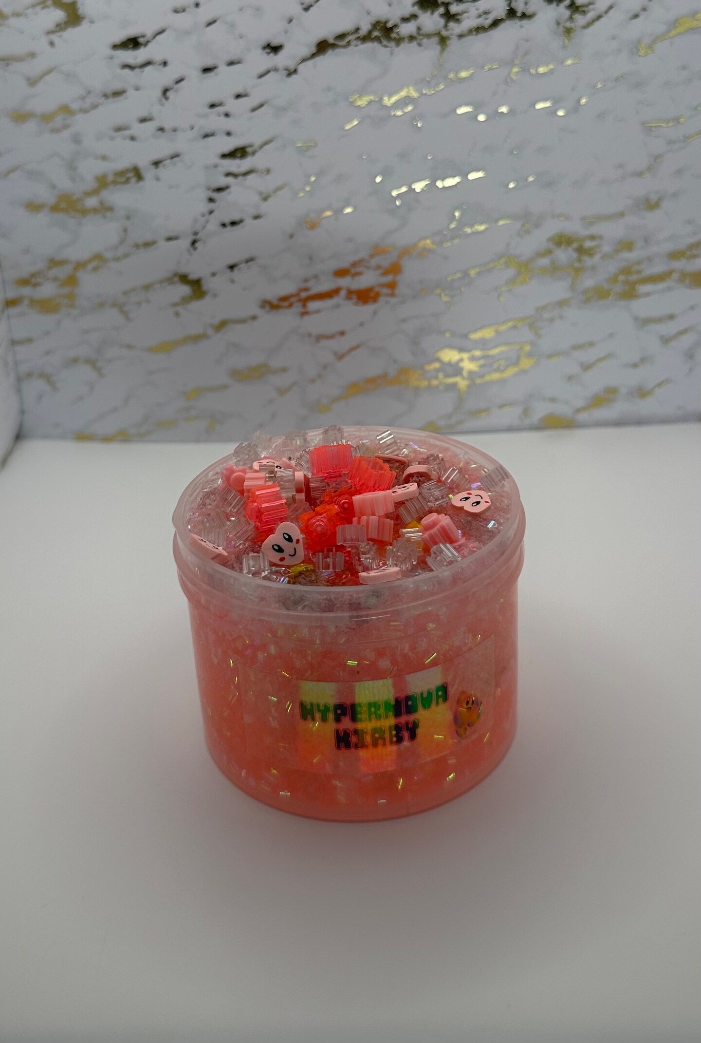 Plastic Crunchy Slime Beads, Bingsu Beads Slime