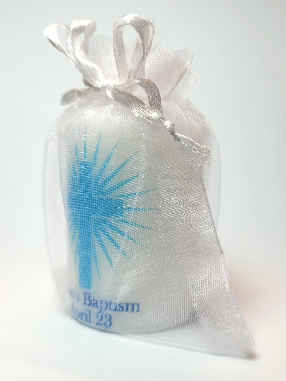 10 Communion Favor, Baptism Candle, Baby Boy Baptism, Baptism Decor, Baptism Cross, Baptism Cross Christening Favor, Communion