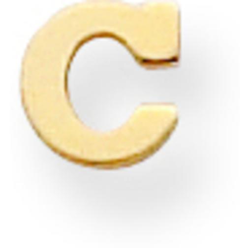 14K Gold Letter C