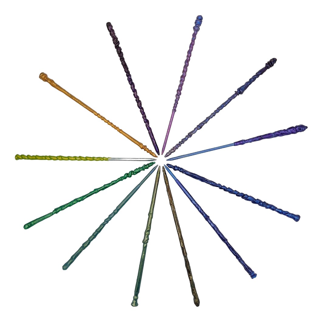 How to Make a Melted "Magic" Wand image 1