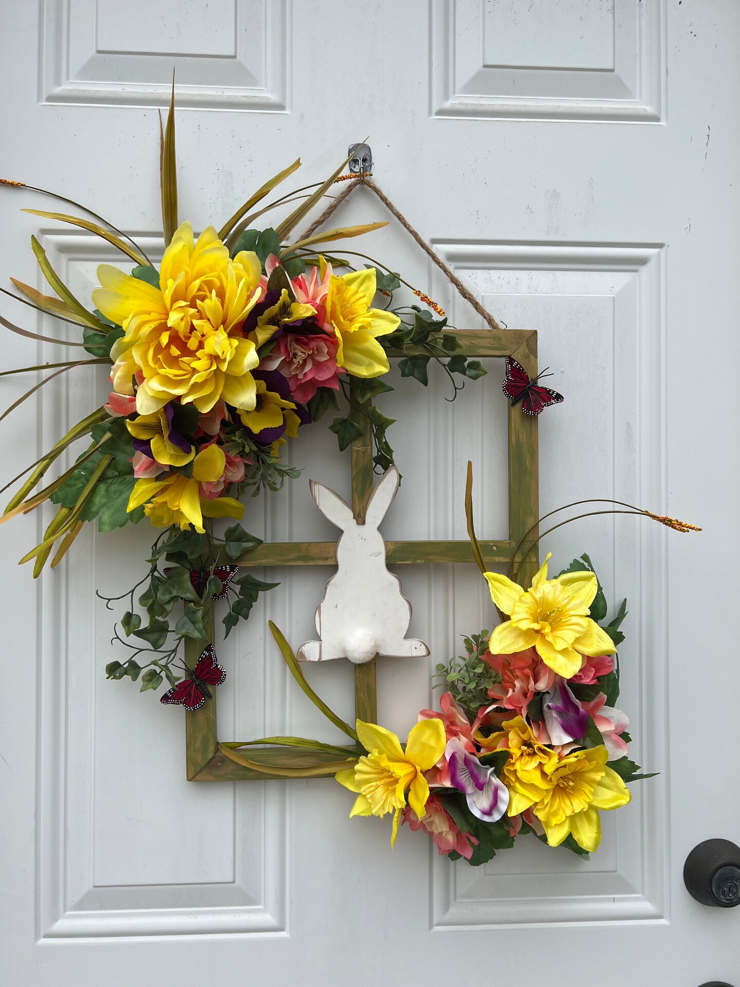 Whimsical Spring Wreath