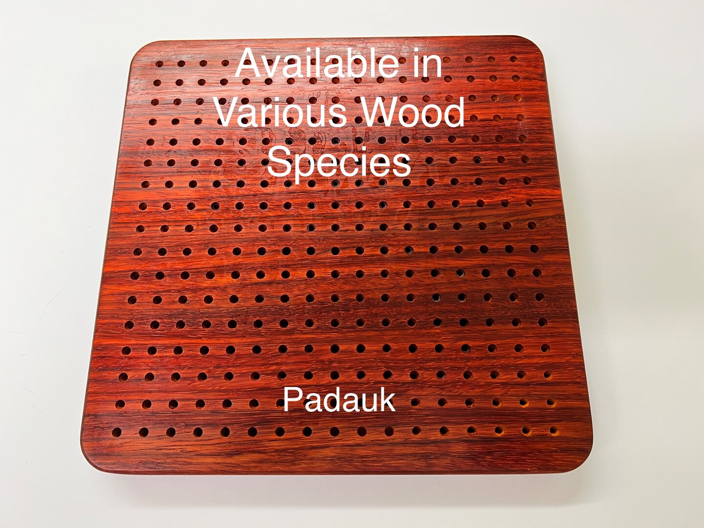 Blocking Board for Granny Squares, 8 in X 8 in Natural Hardwood (Various Woods) MakerPlace by