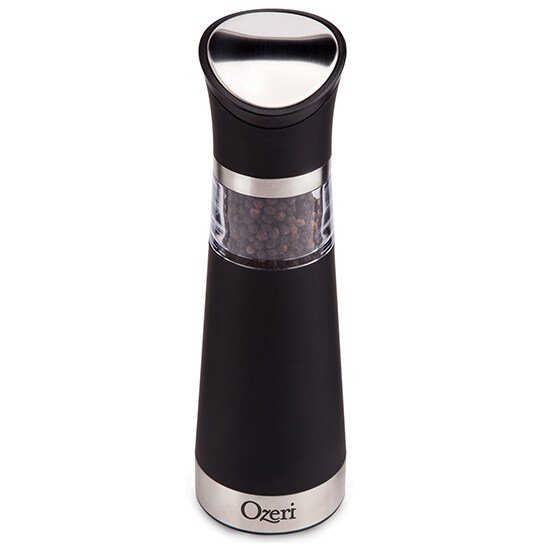 Ozeri Graviti Pro Electric Pepper Mill Grinder Bpa-Free One-Handed Operation