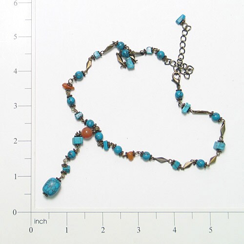 Antique Style Turquoise Necklace