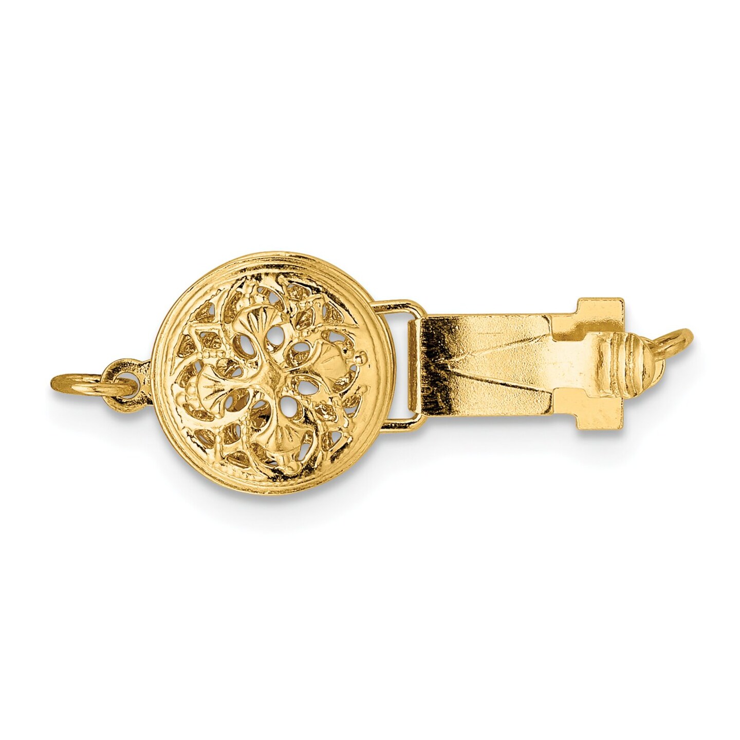 14K Gold Pearl Clasp