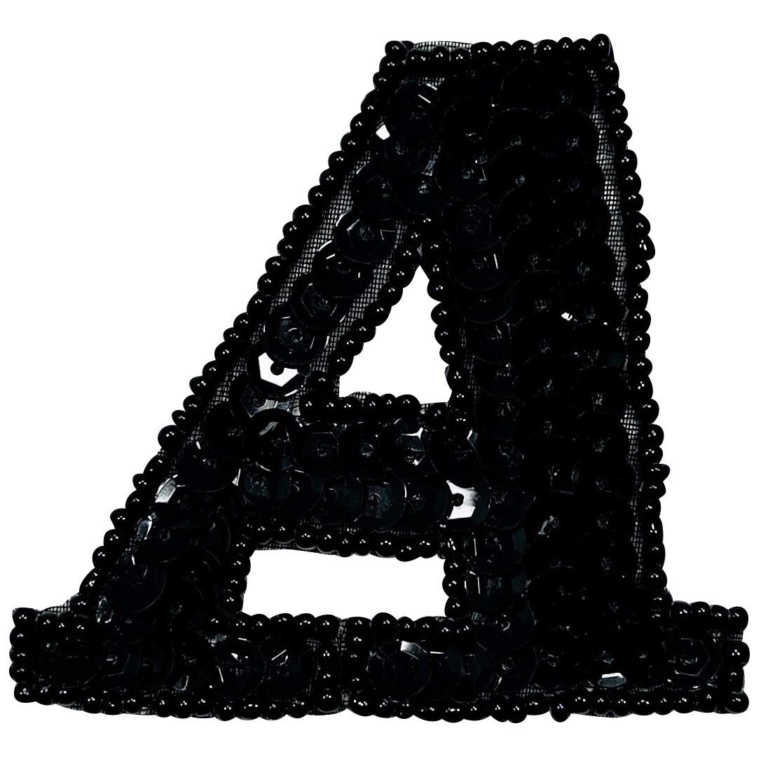 Letter A Sequin Applique/Patch Michaels