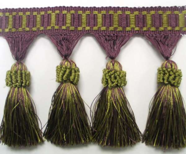 thumbnail image 2 of Spiral Tassel Fringe Trim (Sold By The Yard) - Expo International Inc 2 of 11