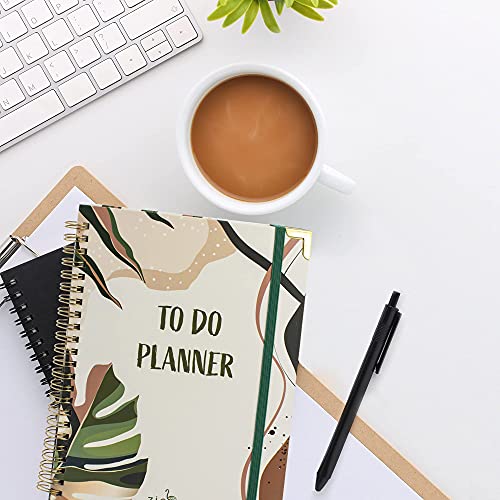 To-Do List Notebook Aesthetic Daily Planner for Task Organization and Productivity Stylish Undated Planner for School or Office Supplies for Women