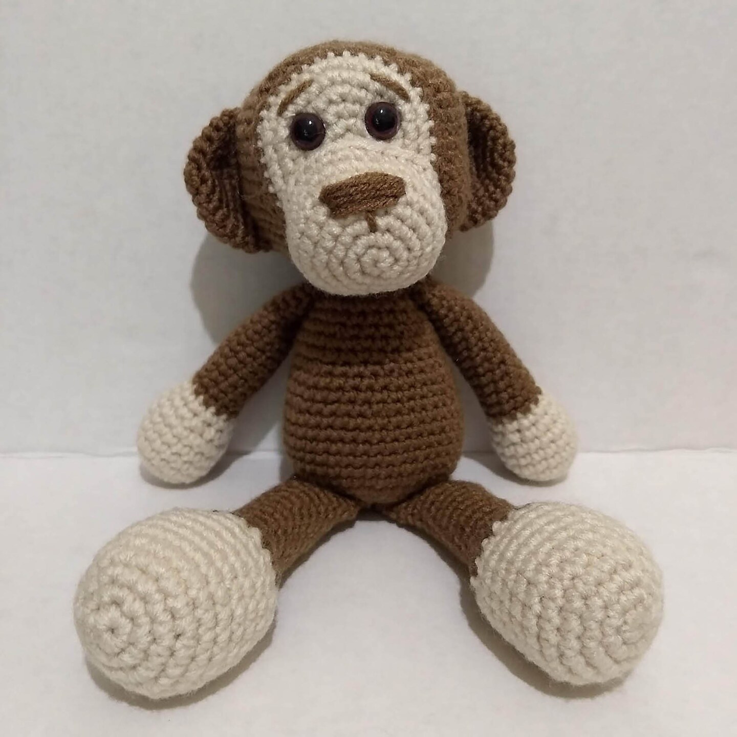 product name is Crochet Monkey Amigurumi