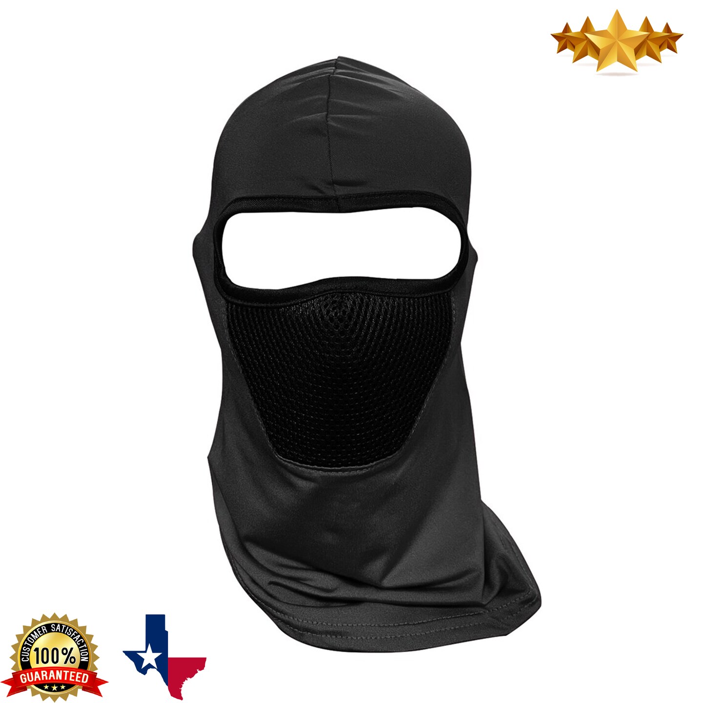 RADYAN® Summer Balaclava Face Mask Breathable Sun Dust Protection Mask Long Neck Cover for Outdoor Activities