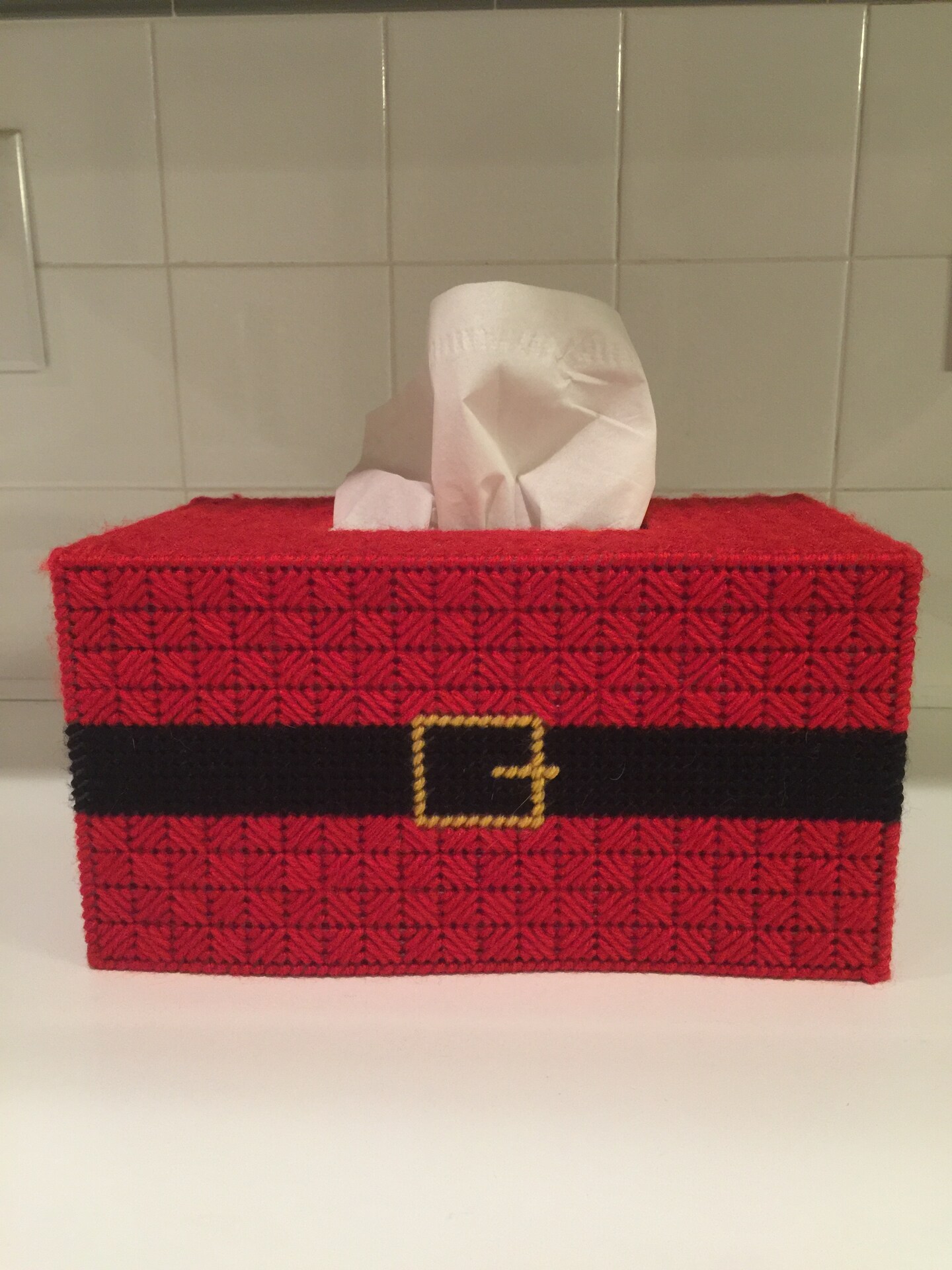 Christmas Tissue Box Cover | MakerPlace by Michaels