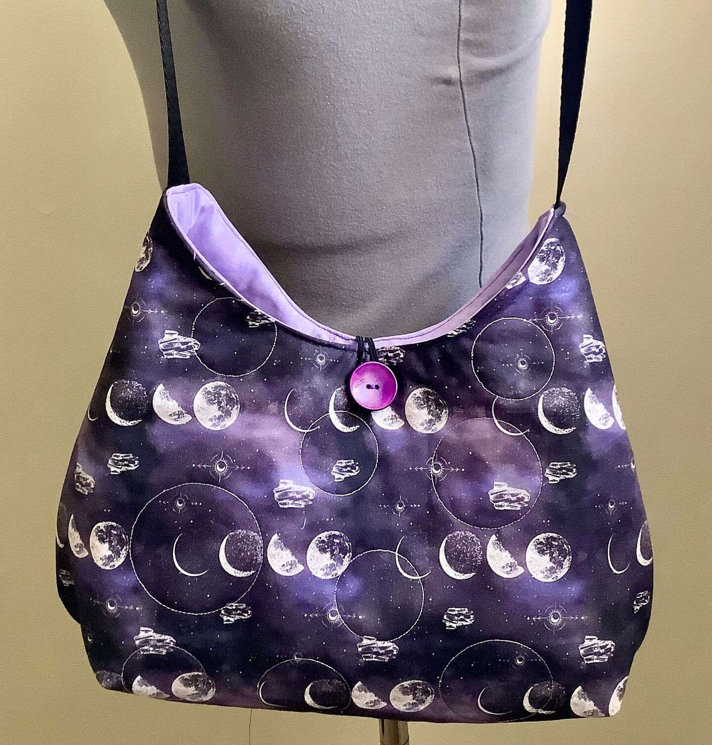 Purple best sale hobo purse