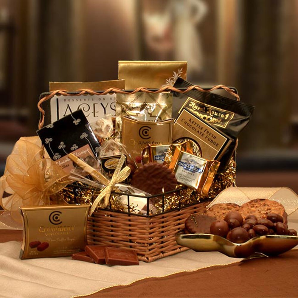 Gift Basket Drop Shipping Chocolate Treasures Gourmet Gift Basket
