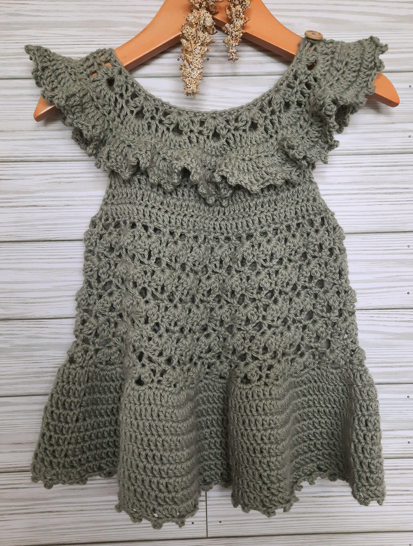 Sage baby outlet dress