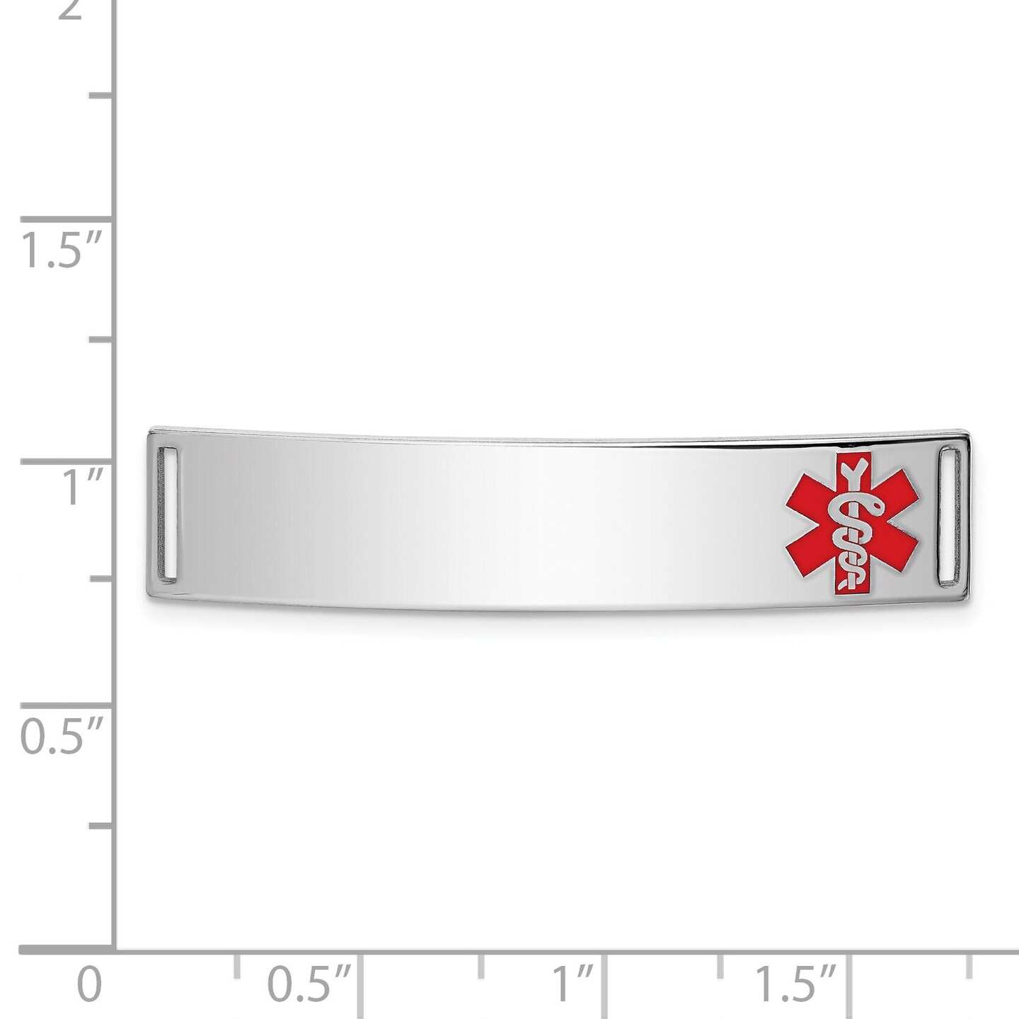 Sterling Silver ID Plate