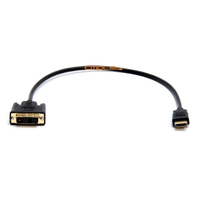 Cmple   - HDMI to DVI Cable (Gold Plated) - 1.5ft