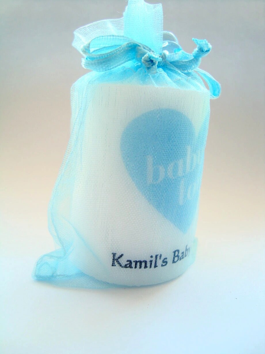 10 Baby Love Baby Shower Favors, Candles, Baby Shower Favors, Baby