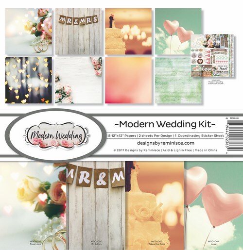 Reminisce Modern Wedding Collection Kit