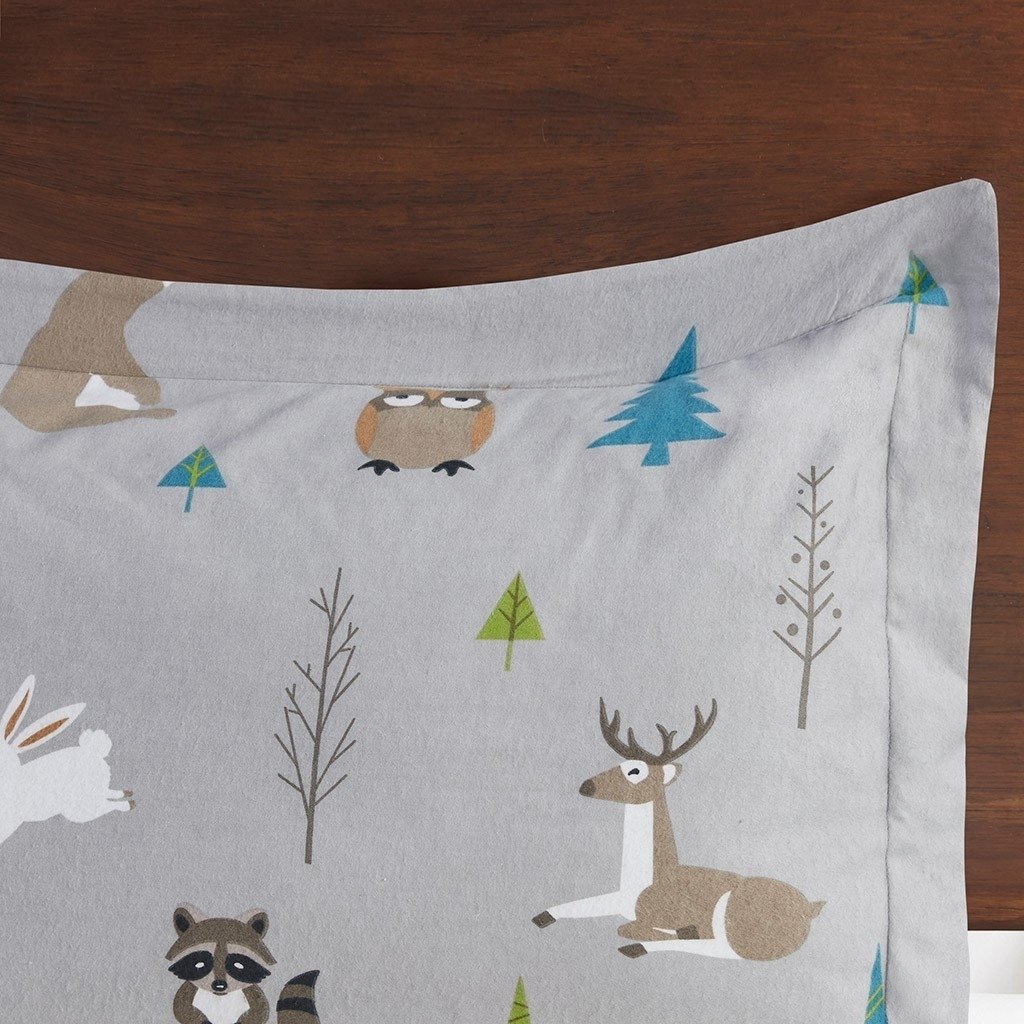 Gracie Mills Oconnor Floral 7-Piece Comforter Set Cotton Grace-3279 Pastel Hues