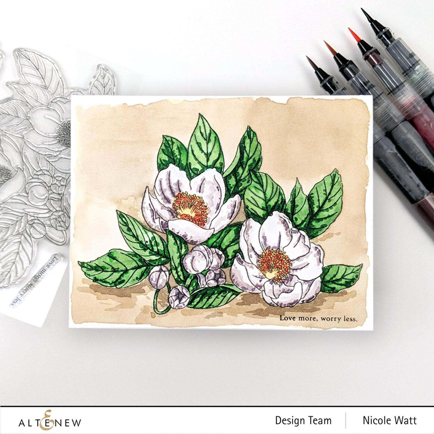 Tree Bark Liquid Watercolor - Brush Marker Refill